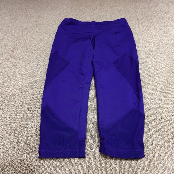 Athleta Pants - Athleta Leggings Purple Cropped Skinny Leg Women’s Size Small